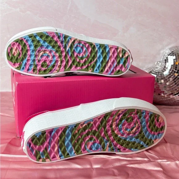 Vans Barbie Pink Slip-On Sneakers - Picture 7 of 9